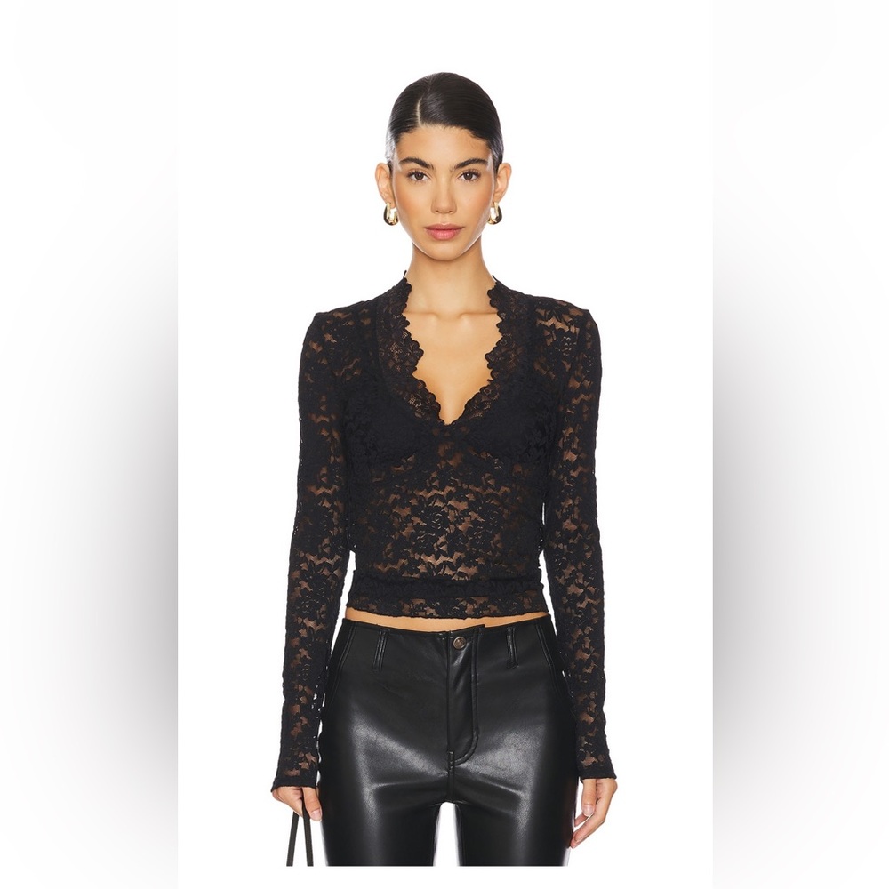 FREE PEOPLE Lace Top